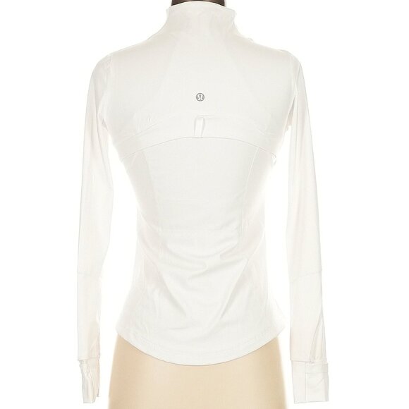 Lululemon Define Jacket in White, Size 2, $118 - Picture 8 of 9